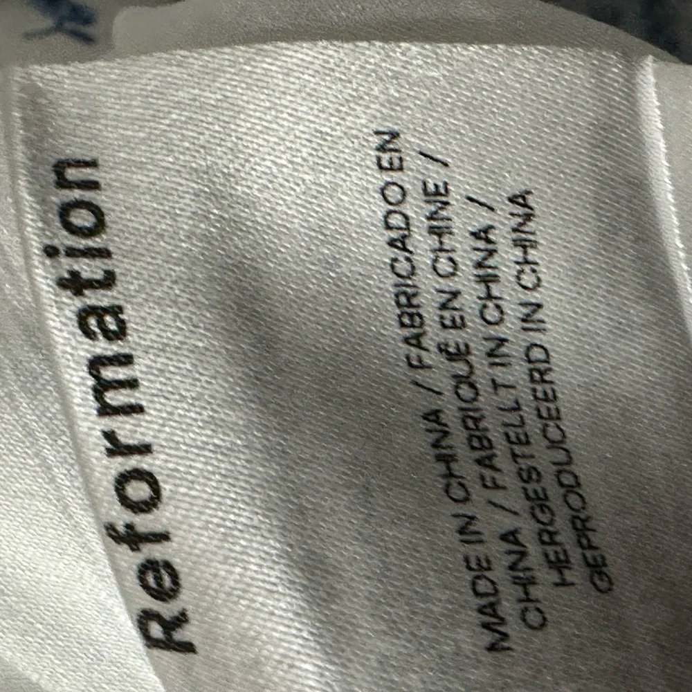 Reformation Coucou Hanna Linen Dress. Sz: 8 - Picture 12 of 14